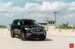 Infiniti QX80 5.6 Mocha Almond on Vossen Wheels (HF6-1) 2019 года